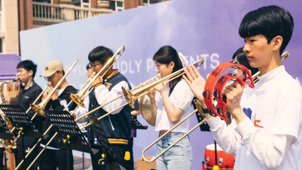 yantai huasheng international school admissions for musical band students
