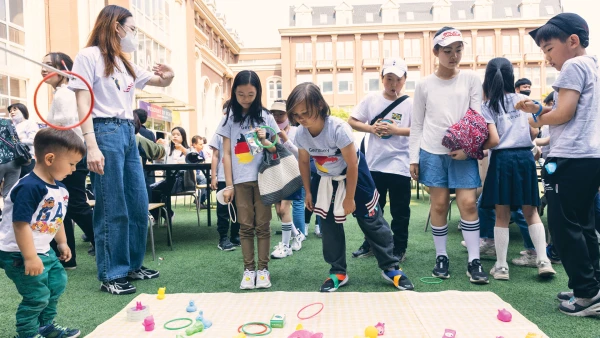 outdoor activities at yantai huasheng international school elementary international day